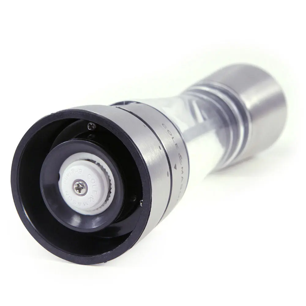 Cole & Mason Derwent Salt Mill. Stainless Steel - Image 3