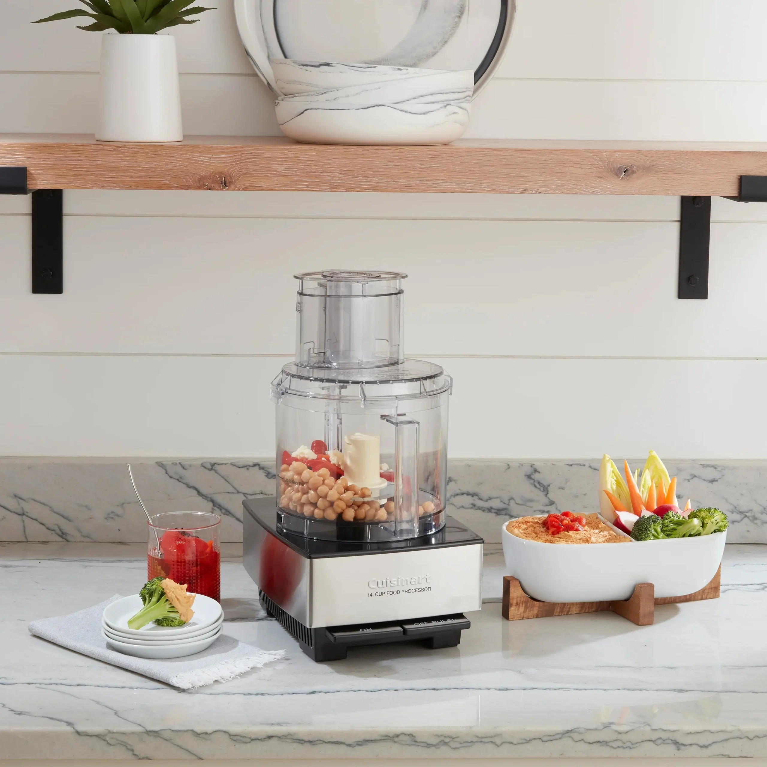 Cuisinart 14 Cup Food Processor Brushed Stainless - Image 3