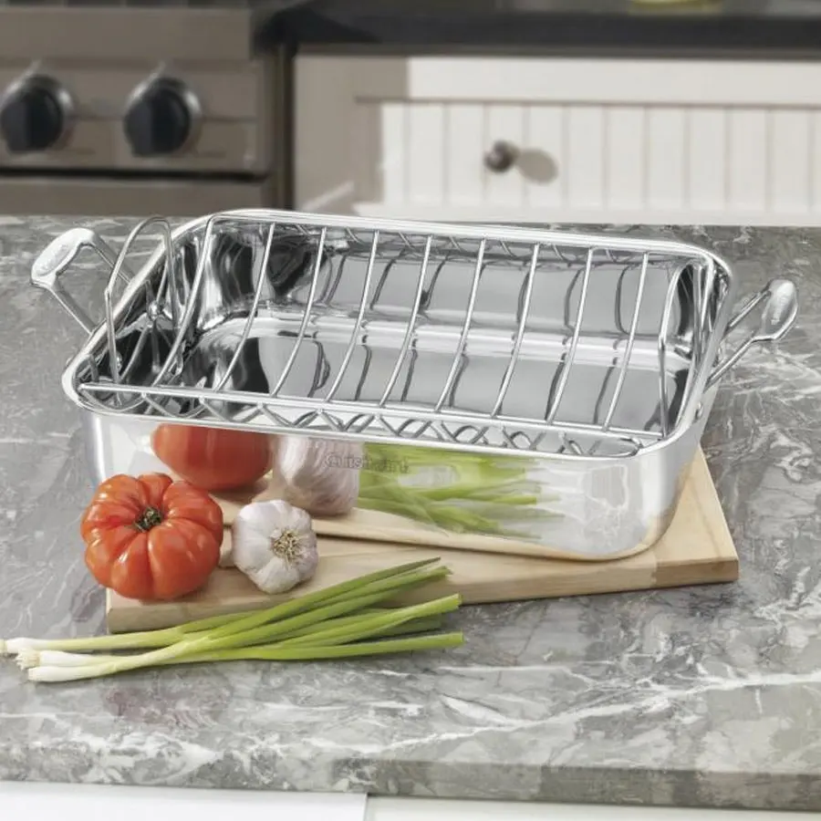 Cuisinart Chef's Classic 16 Roasting Pan - Image 2