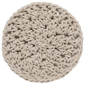 Dove Gray Knotted Trivet