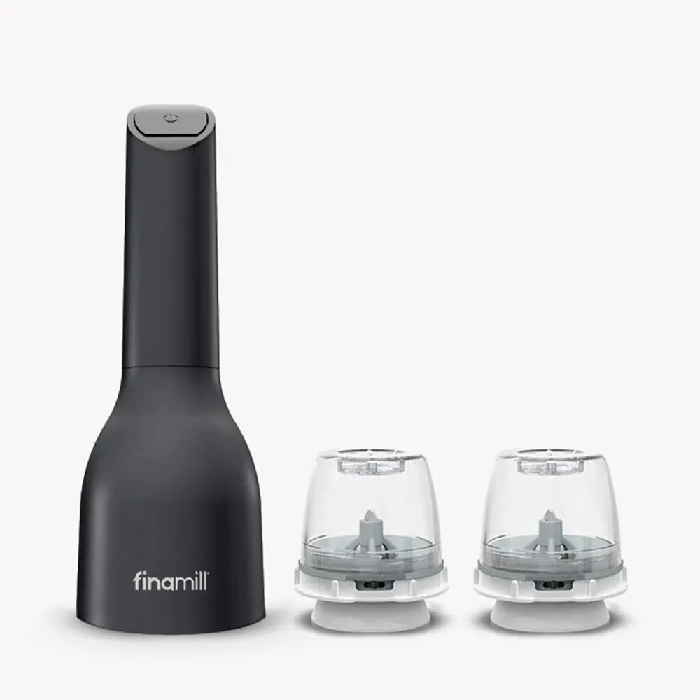 FinaMill + 2 FinaPod Pro Plus - Midnight Black