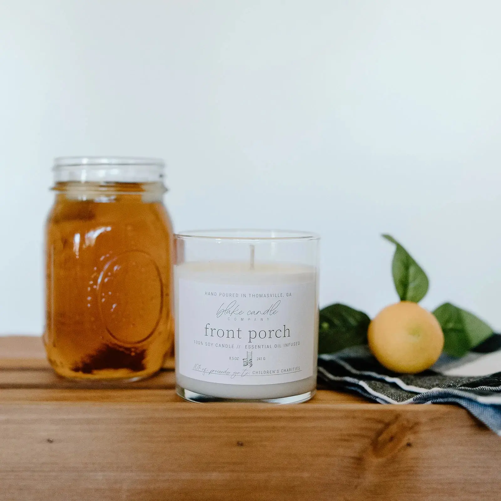 Front Porch 8.5oz Candle by Blake Candle Company - Image 3