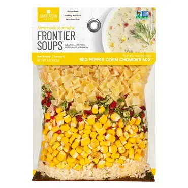Frontier Soup Florida Sunshine Red Pepper Corn Chowder