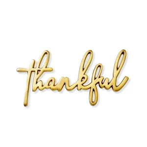 Thankful Gold Trivet