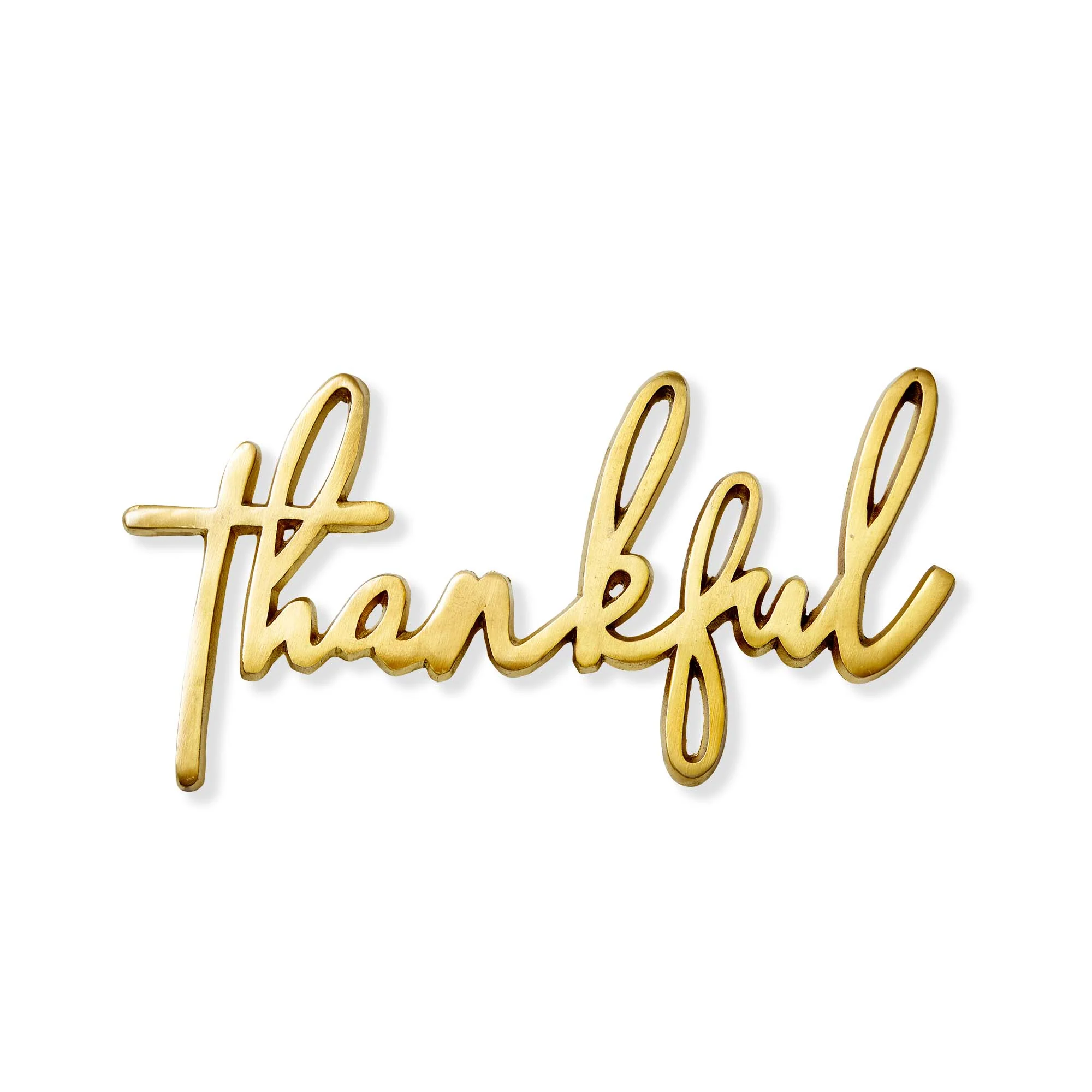Thankful Gold Trivet