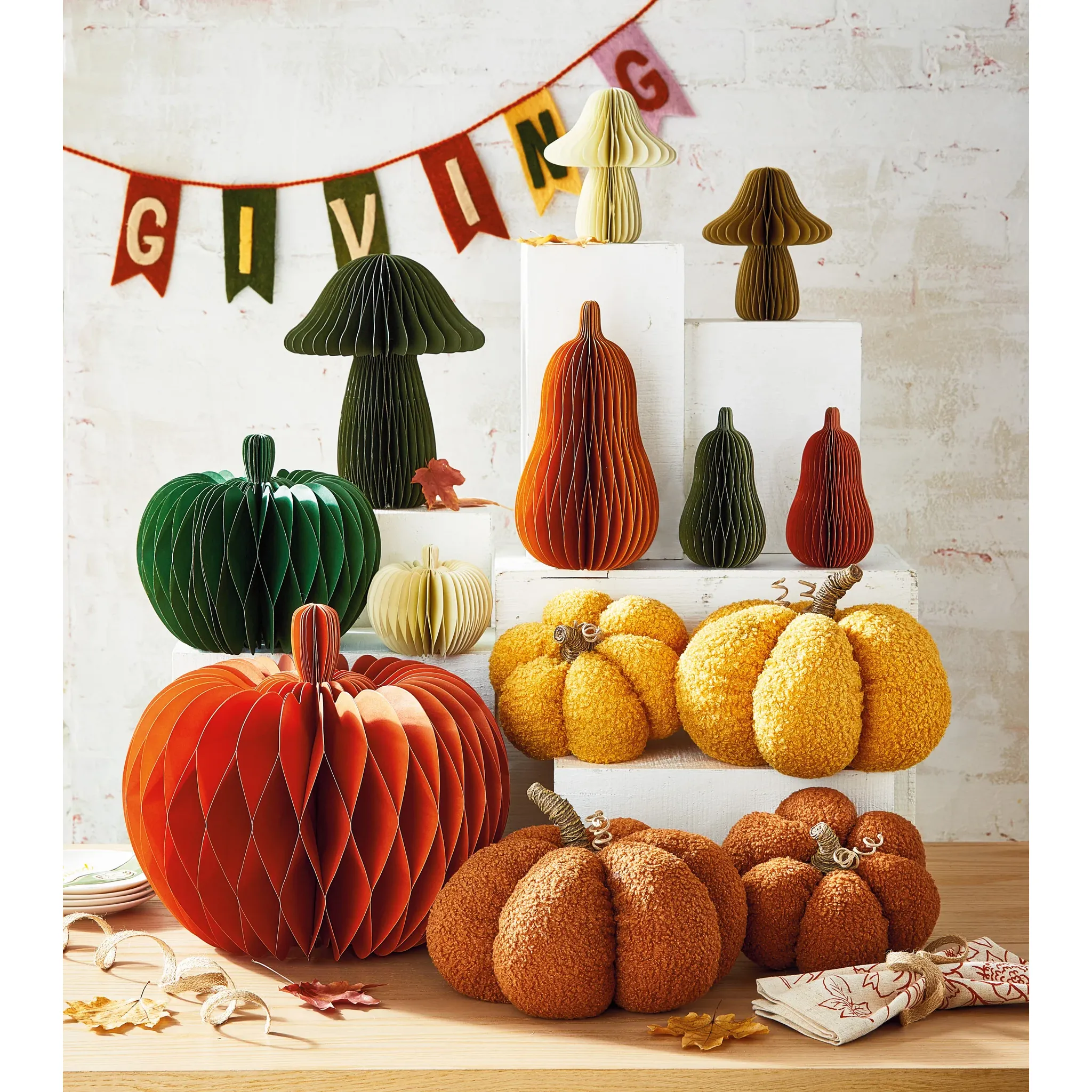 Pumpkin Paper Decor Extra Large - Image 2