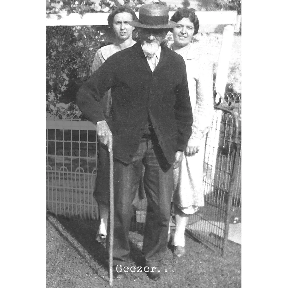 Geezer Greeting Card
