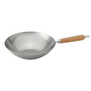 Helen's Asian Kitchen Carbon Steel Stir Fry Pan. 12in