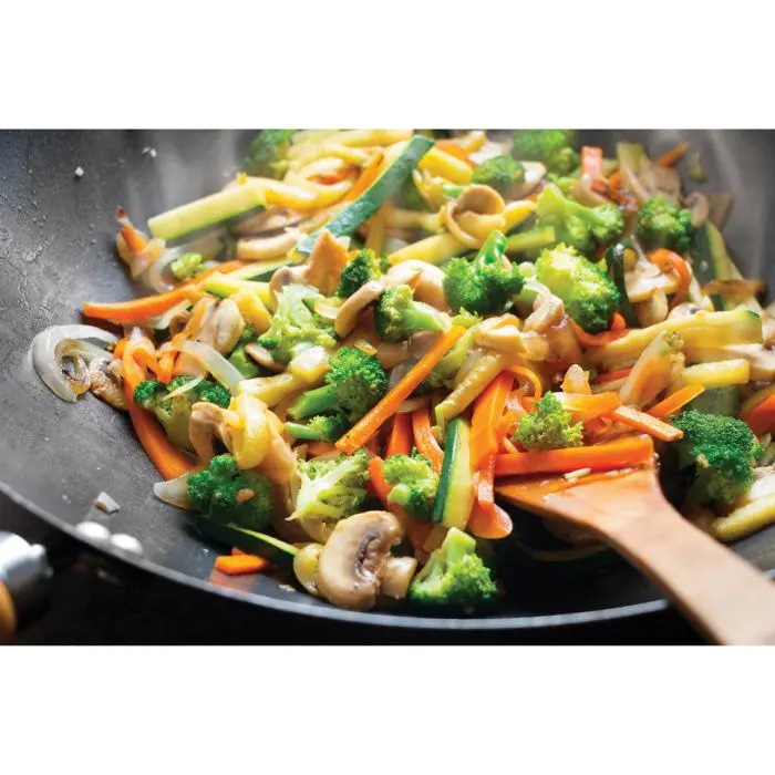 Helen's Asian Kitchen Carbon Steel Stir Fry Pan. 14in - Image 2
