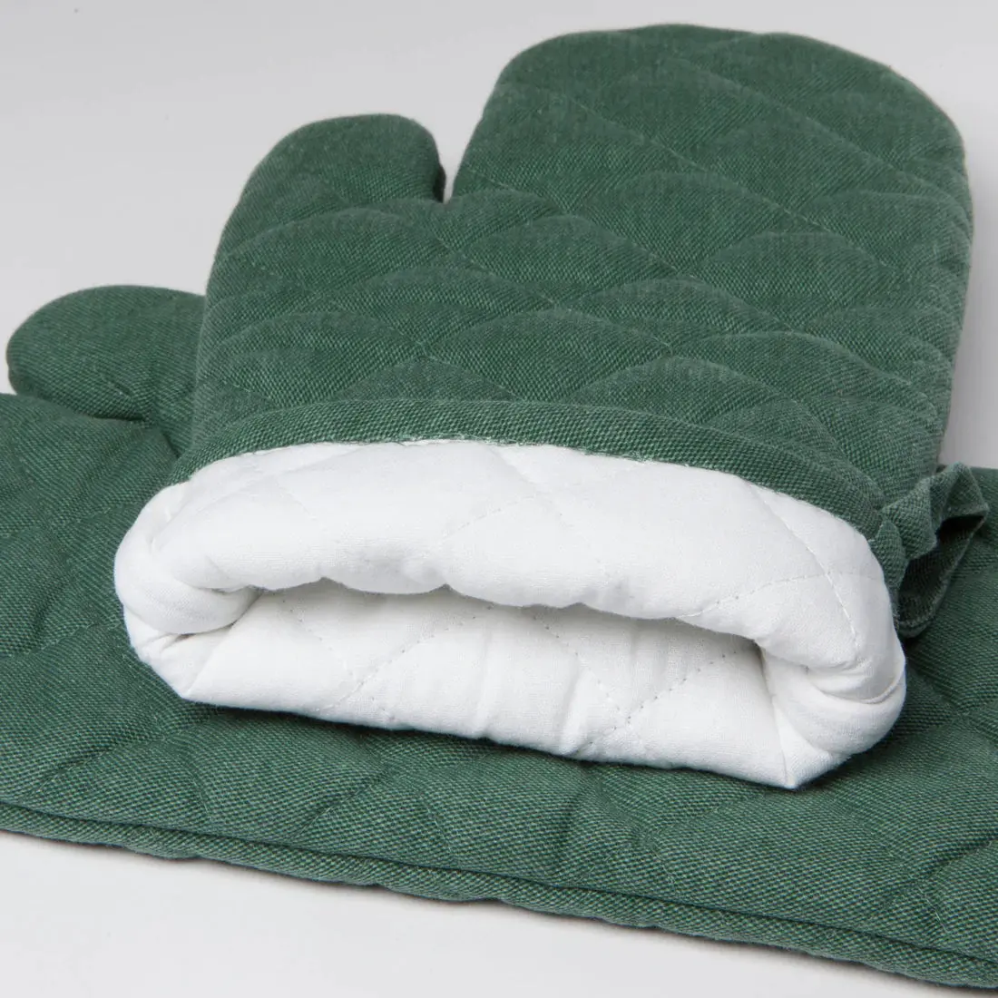 Jade Green Stonewash Oven Mitt - Image 3