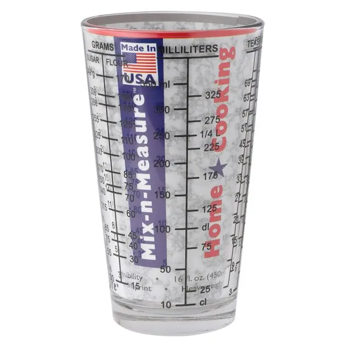 Kolder Glass Mix-in-Measure. 2 Cup - Image 2