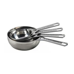 Le Creuset Stainless Steel Measuring Cups - Set of 4