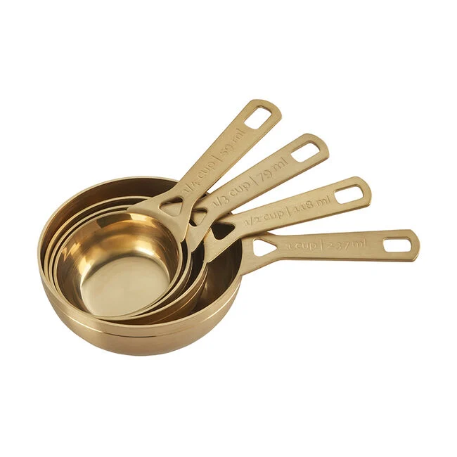 Le Creuset Gold Measuring Cups - Set of 4 - Image 2