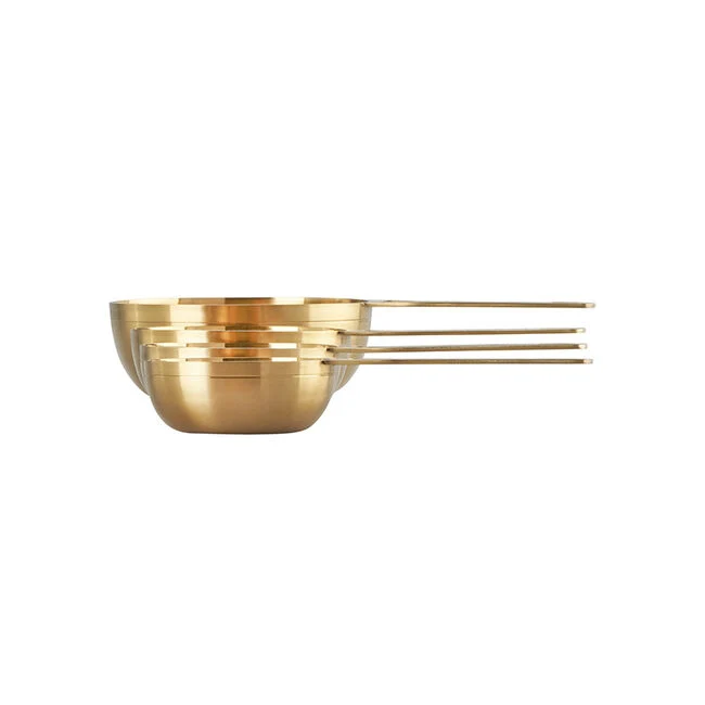 Le Creuset Gold Measuring Cups - Set of 4 - Image 3