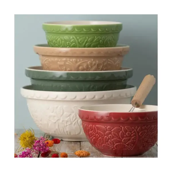 Mason Cash In The Forest Owl Green Mixing Bowl S18 - Image 3