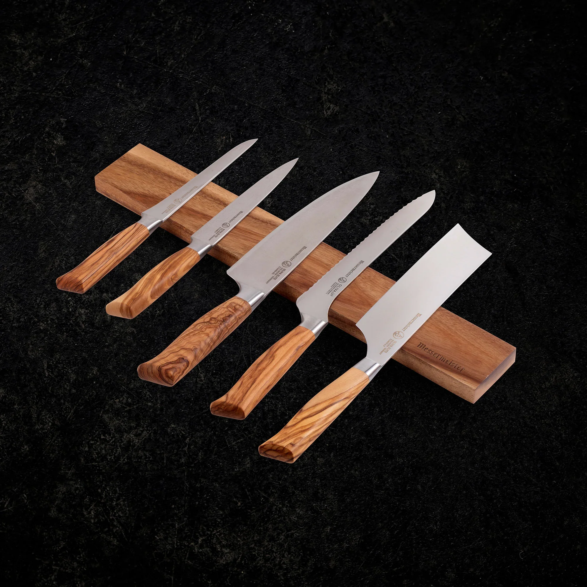 Messermeister Acacia Magnetic Knife Bar - Image 4