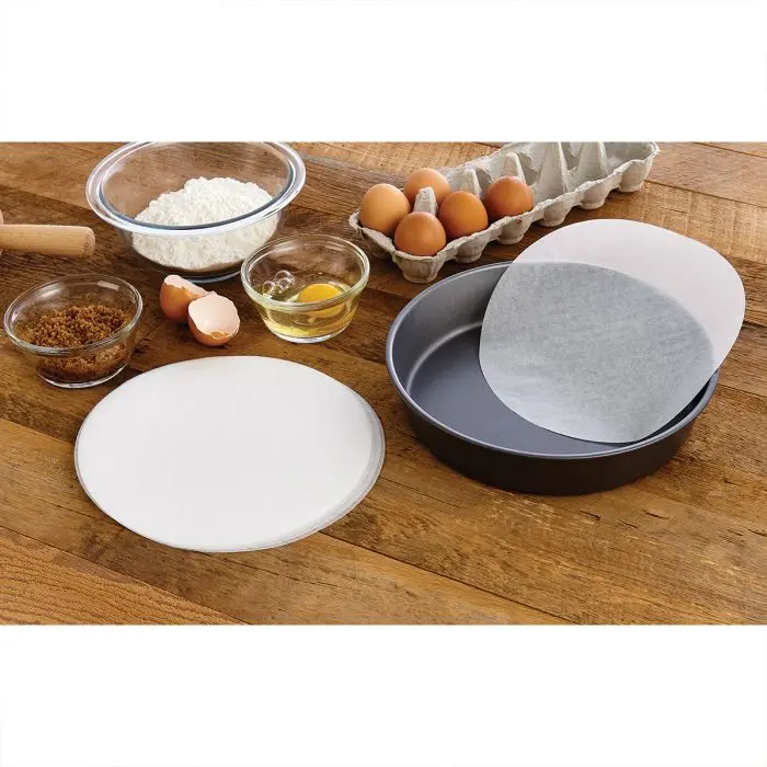 Mrs. Anderson's Baking Bleached Round Cake Parchment Paper 9 - Image 3