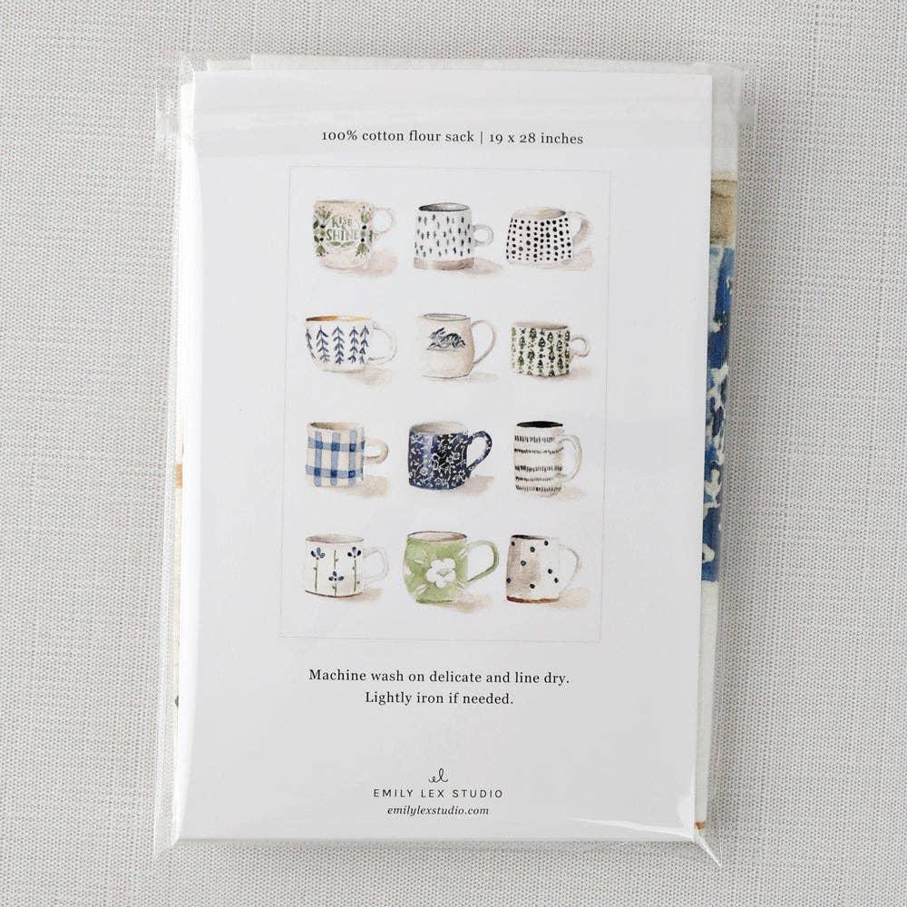 Mugs Tea Towel - Image 4