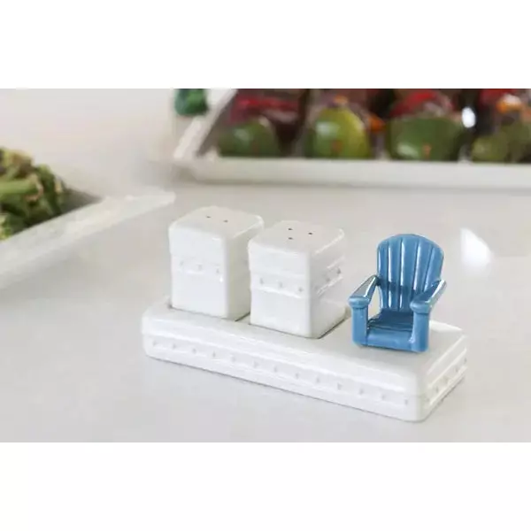 Nora Fleming Mini Blue Chillin' Chair - Image 2