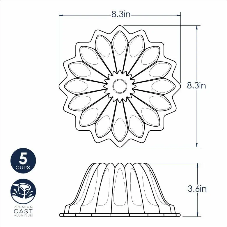 Nordic Ware Lotus Bundt® Pan - Image 3