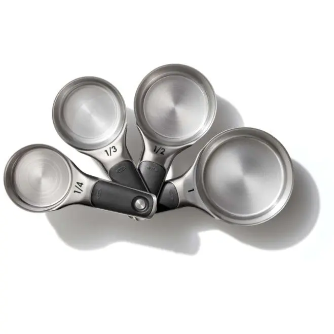 OXO Stainless Steel Measuring Cups Set of 4 - Image 3