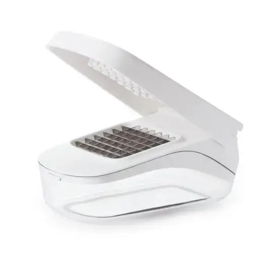 OXO Vegetable Chopper with Easy-Pour Opening - Image 3