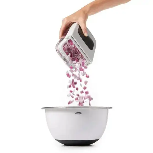 OXO Vegetable Chopper with Easy-Pour Opening - Image 21