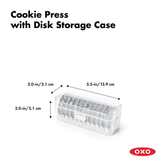 Oxo Cookie Press With Disk Storage Case - Image 10