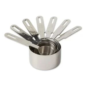 Stainless Steel Measuring Cup Set. 7 Pieces