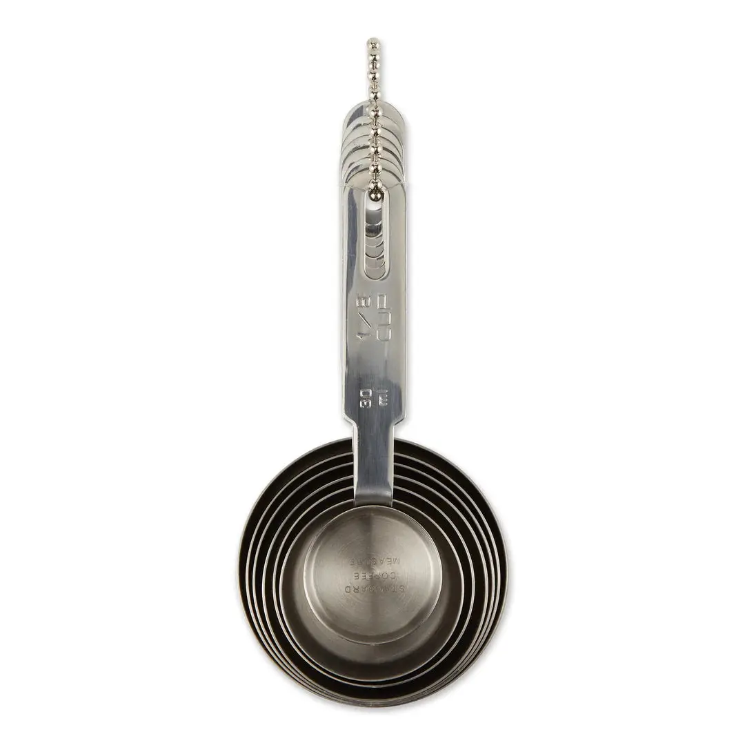 Stainless Steel Measuring Cup Set. 7 Pieces - Image 2