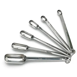 RSVP Spice Measuring Spoons Set of 6