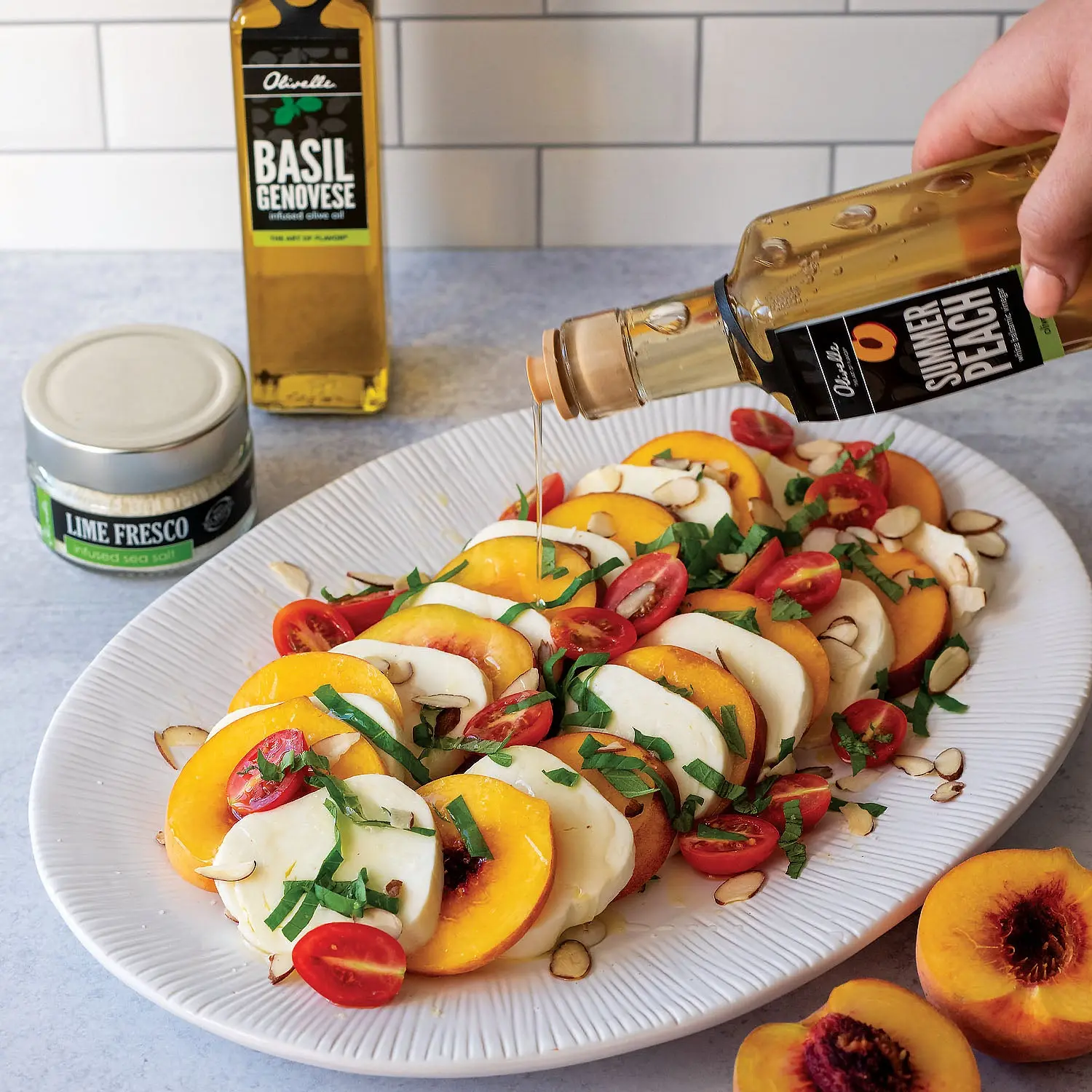 Summer Peach White Barrel Aged Balsamic - Image 3