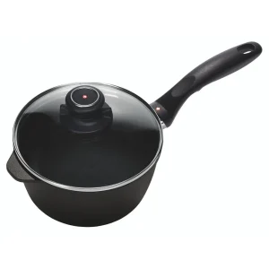Swiss Diamond XD 2.2 qt Nonstick Saucepan with Glass Lid