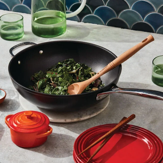 Le Creuset Toughened Non-Stick 11 Deep Fry Pan - Image 2