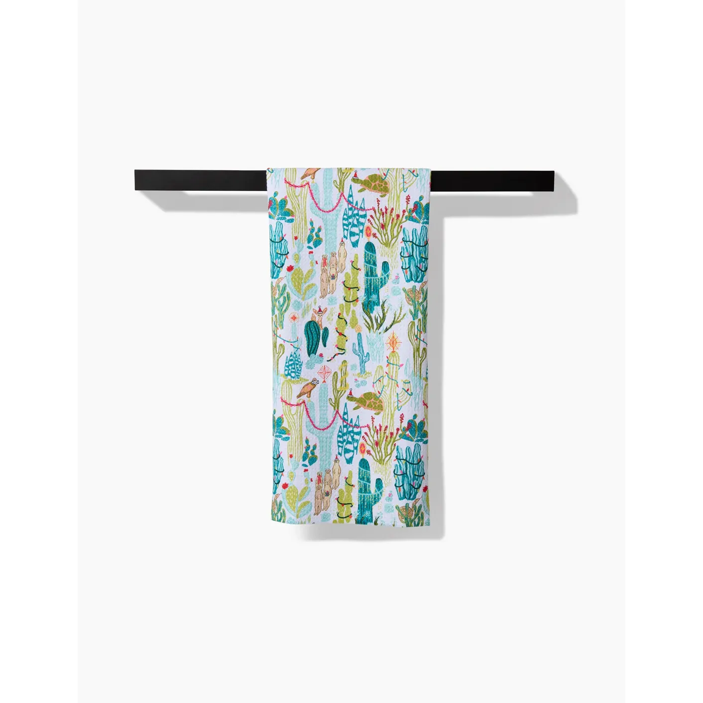 Desert On Holiday Geometry Tea Towel - Image 2