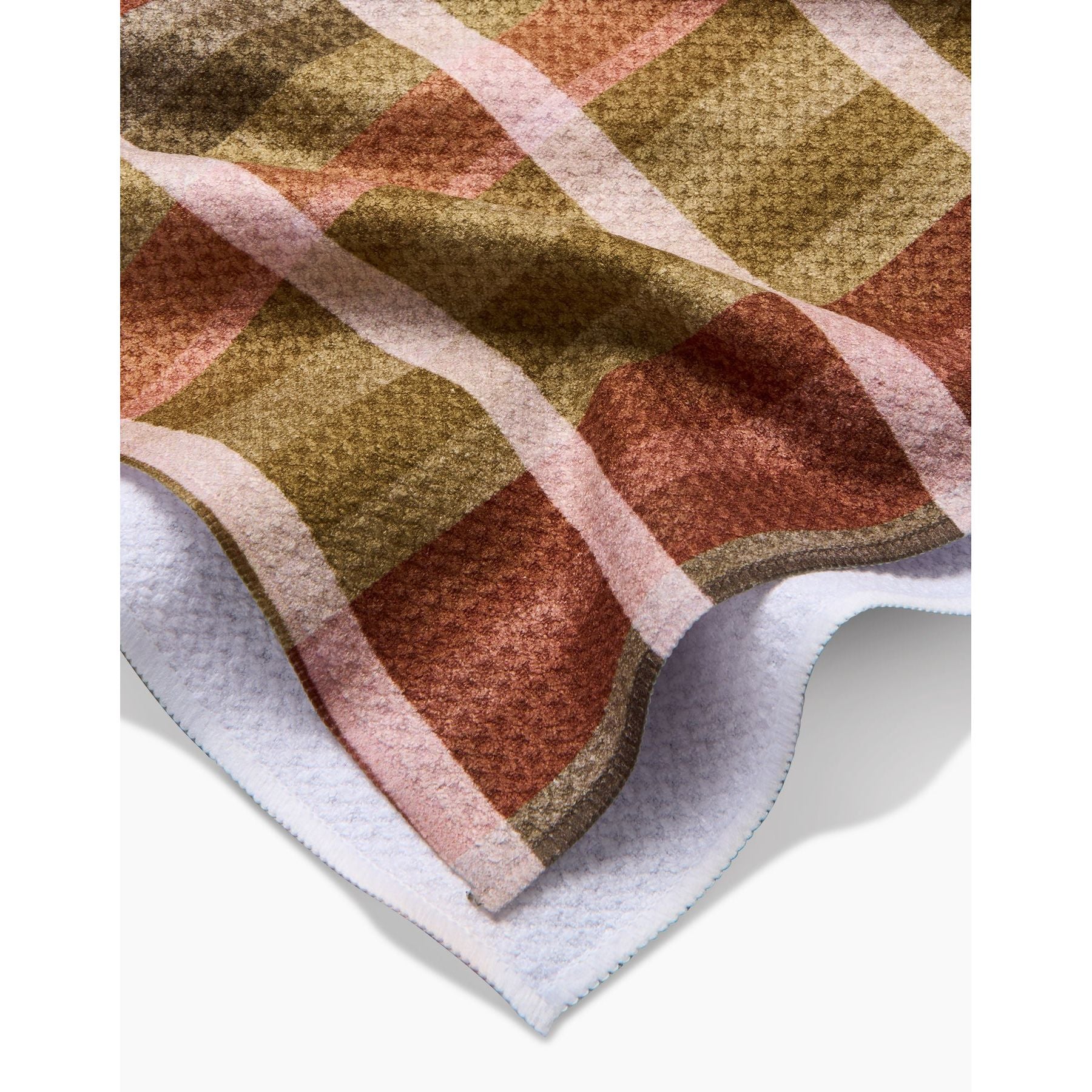 Fall Harvest Stripes Geometry Tea Towel - Image 4