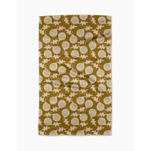 Fig Toss Geometry Kitchen Tea Towel