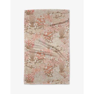 Garden Bloom Geometry Tea Towel