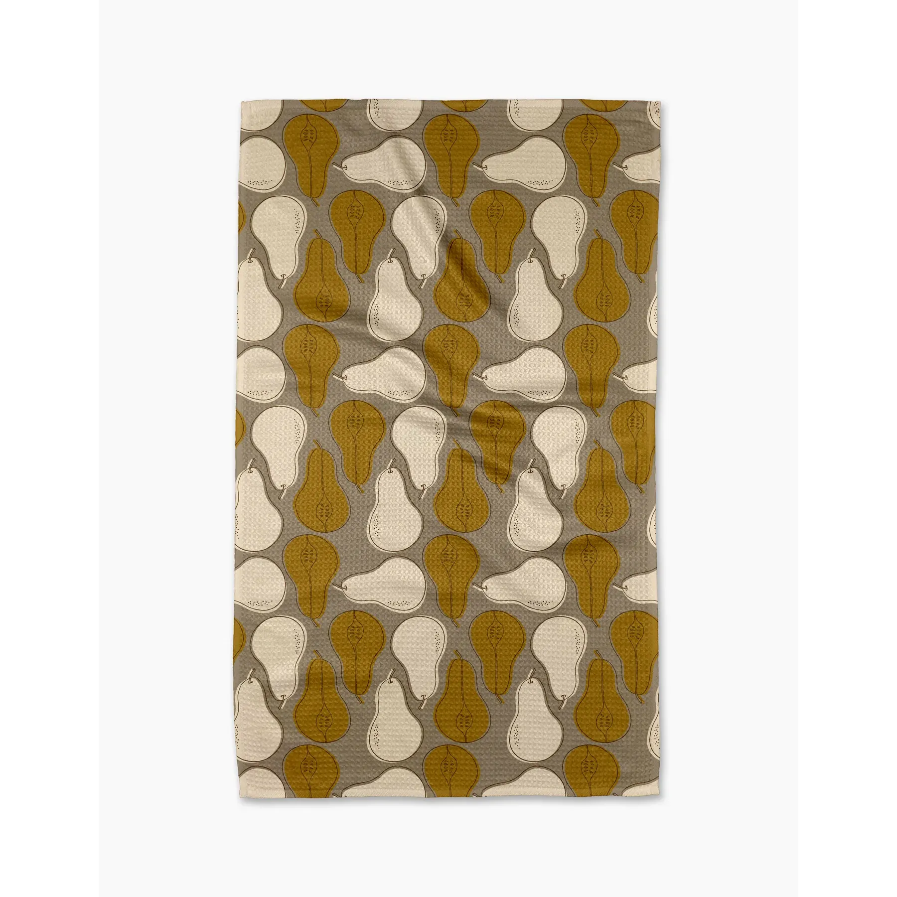 Pairs of Pears Geometry Kitchen Tea Towel