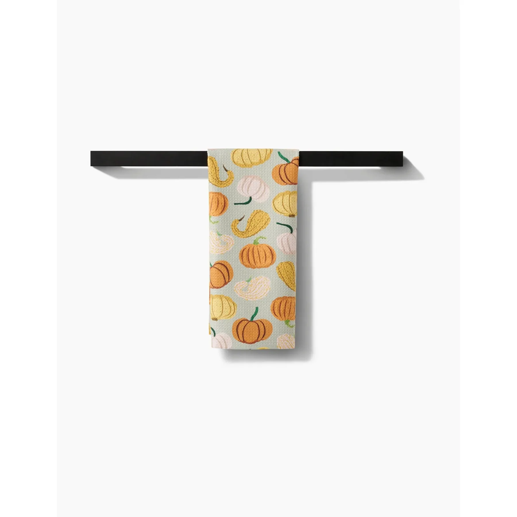 Pumpkins and Gourds Geometry Tea Towel - Image 2