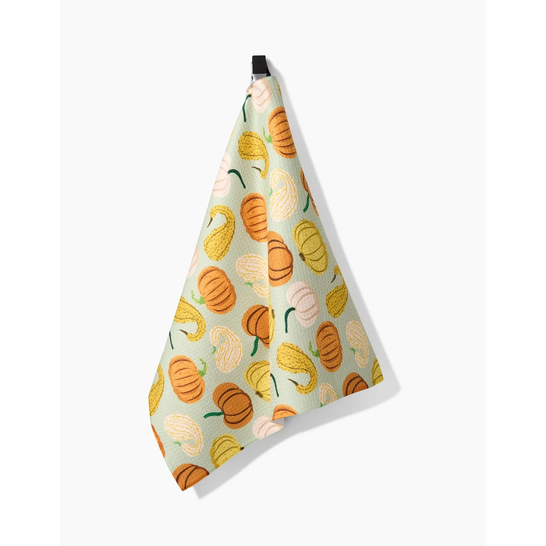 Pumpkins and Gourds Geometry Tea Towel - Image 3