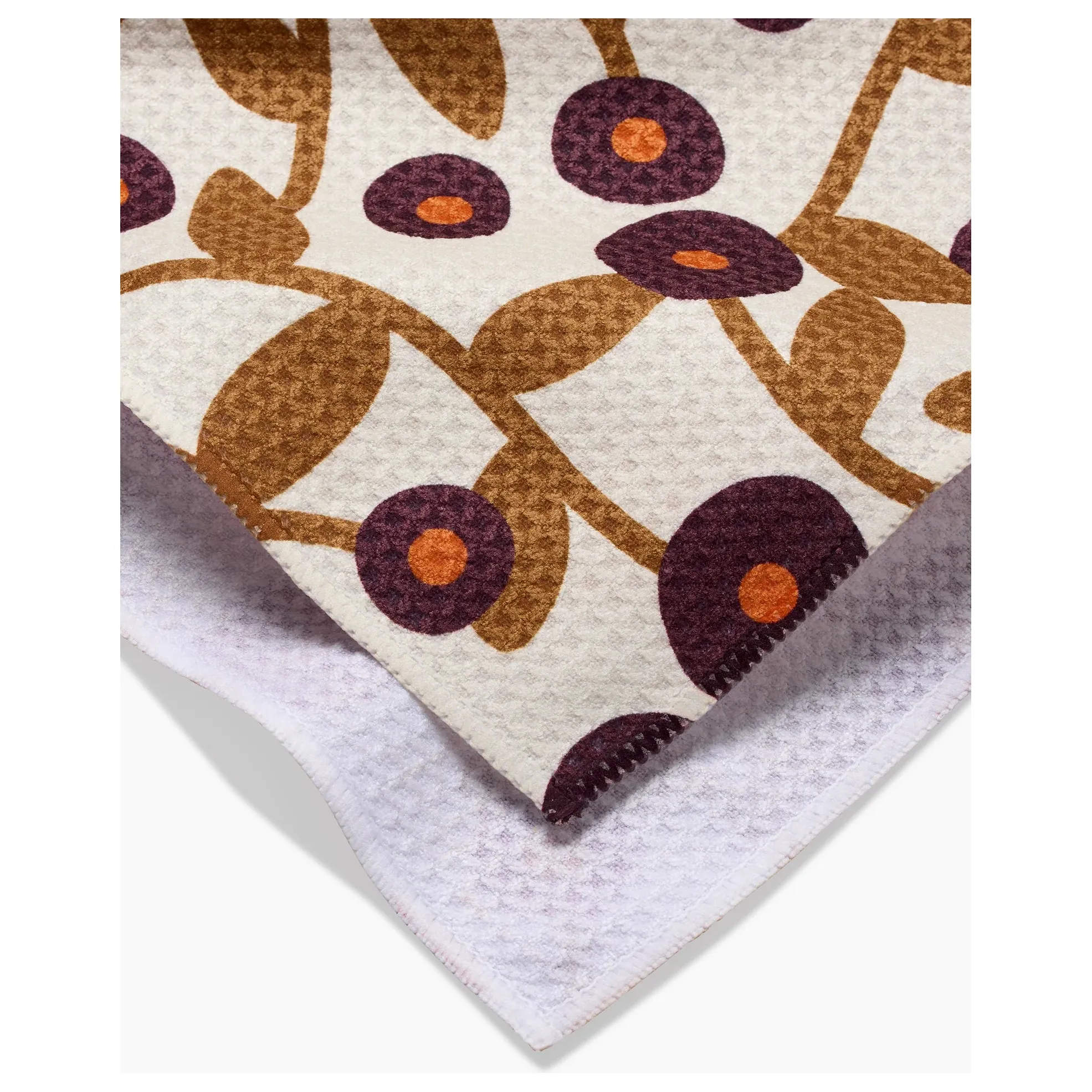Swirling Vines Geometry Tea Towel - Image 4