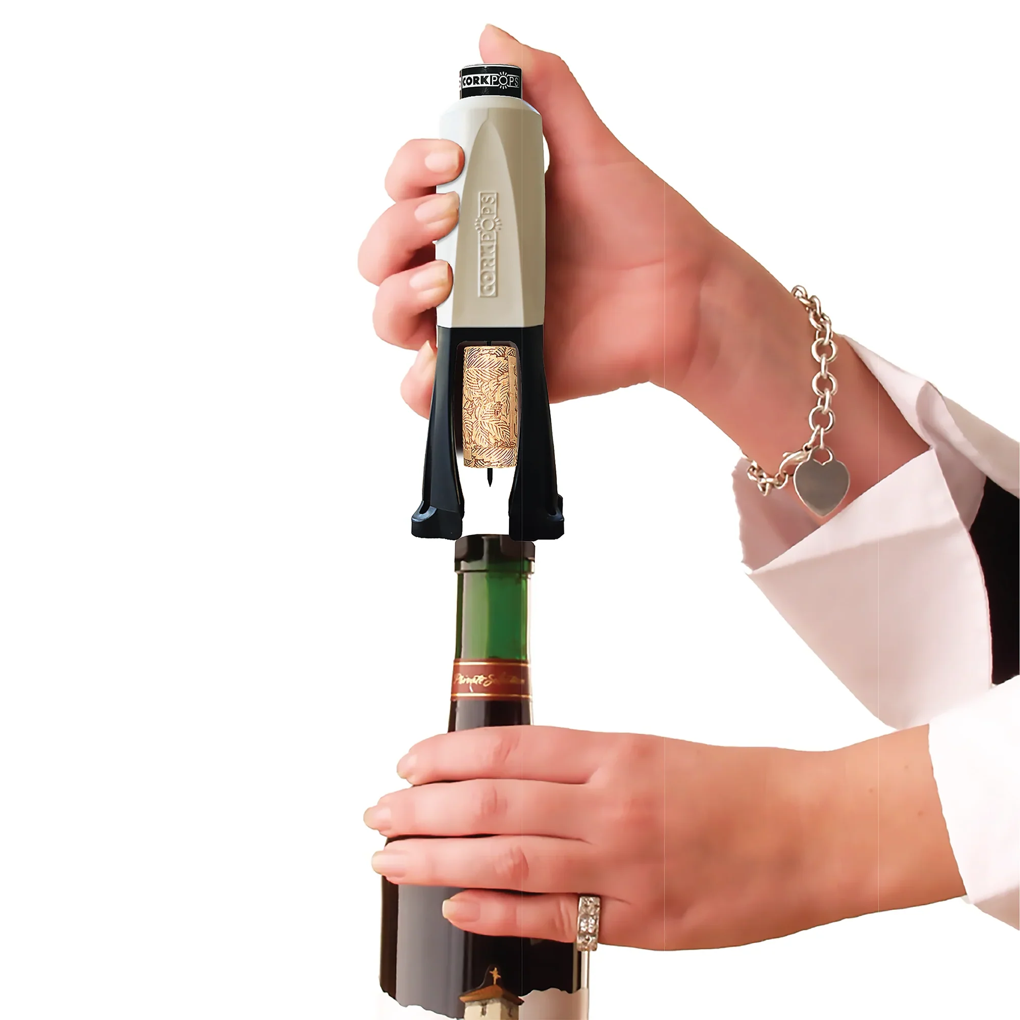 Cork Pops Legacy Wine Opener – Tuxedo - Image 2