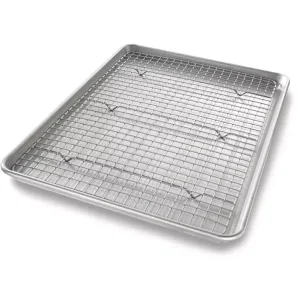 USA Pan Half Sheet Pan & Baking Rack Set