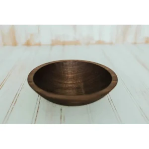 7 inch Walnut Bowl with Bee's Oil Finish DT
