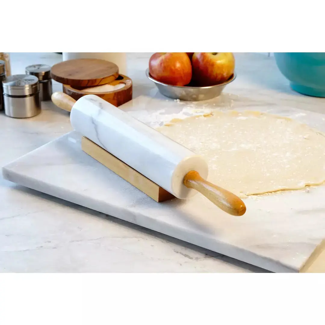 White Marble Rolling Pin - Image 3