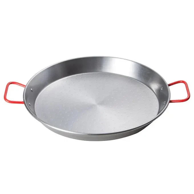 Polished Carbon Steel Paella Pan - Image 2