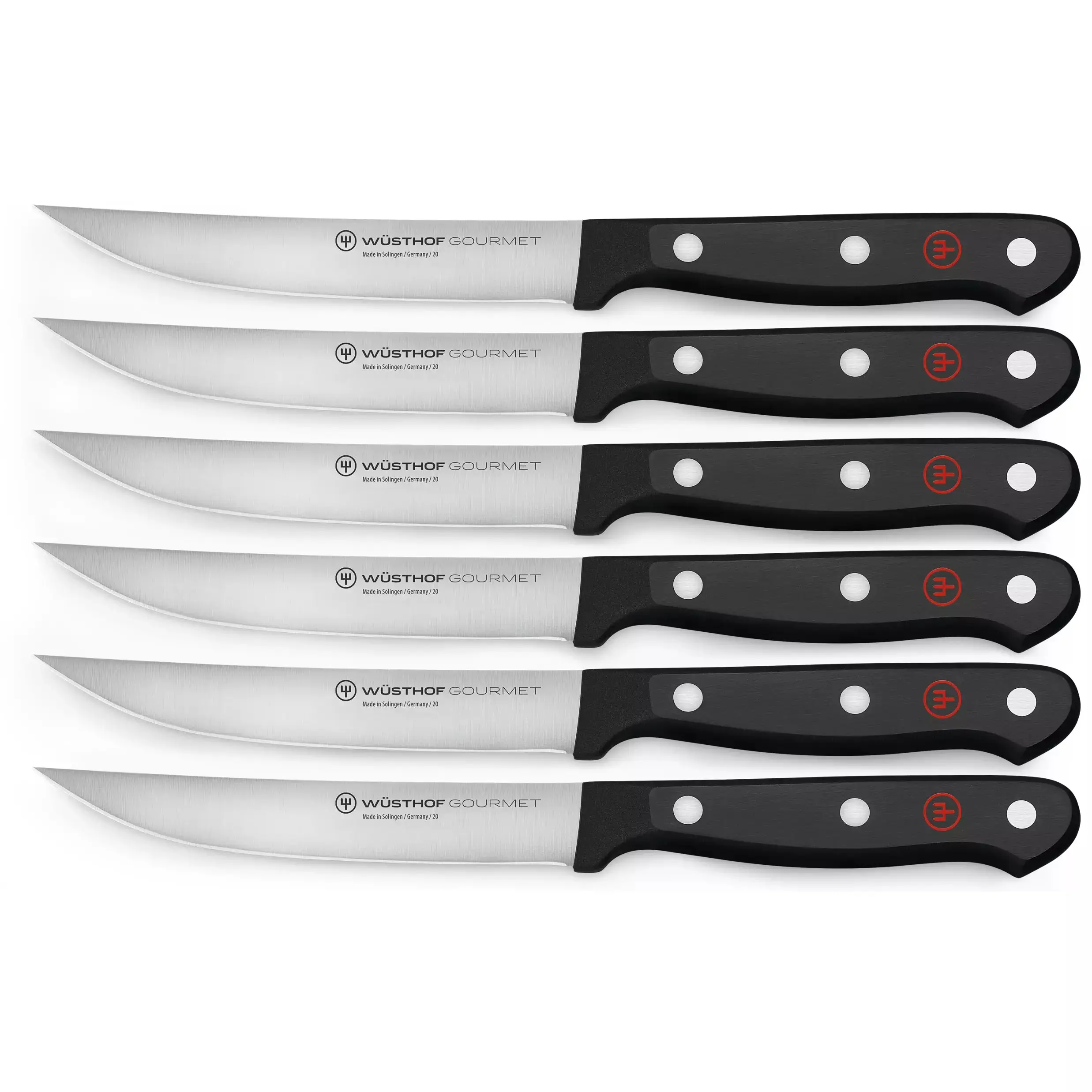 Wusthof 6-Piece Gourmet Steak Knives