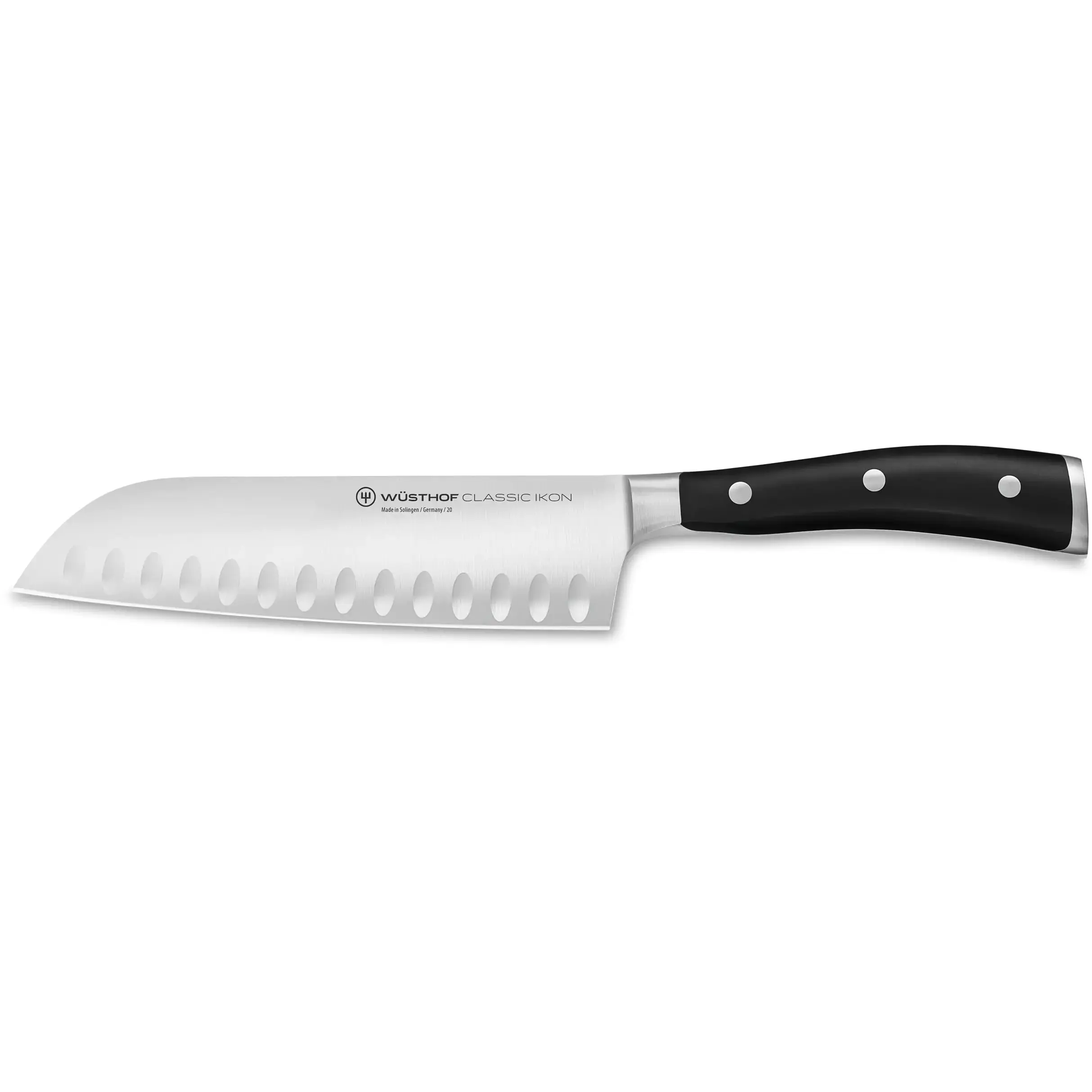 Wusthof Ikon 7 Santoku Hollow Edge