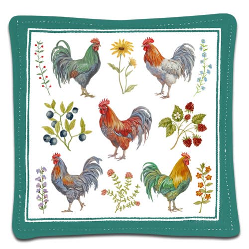 Roosters Single Spiced Mug Mat